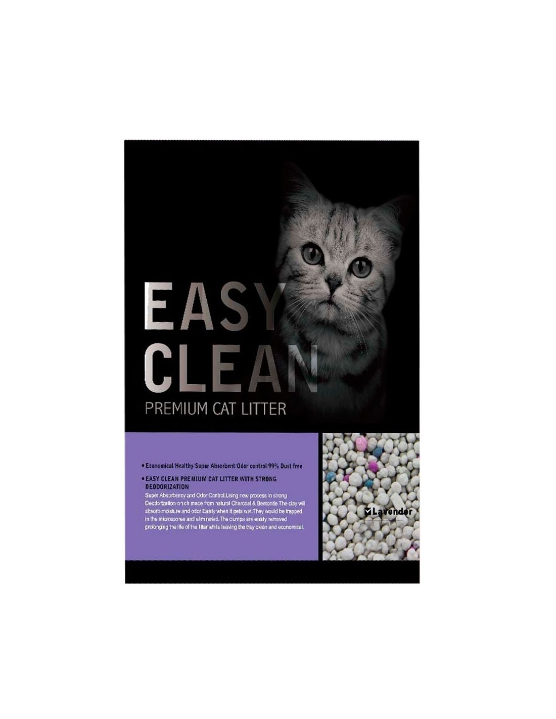 Arena Easy clean lavanda 10Litros