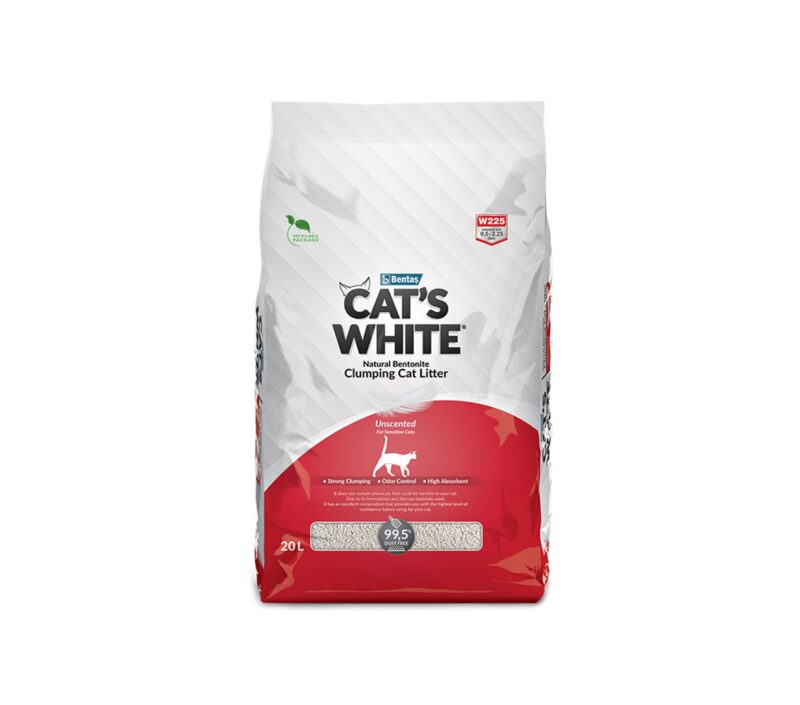 Arena Cat's White Aglutinante 20 Litros